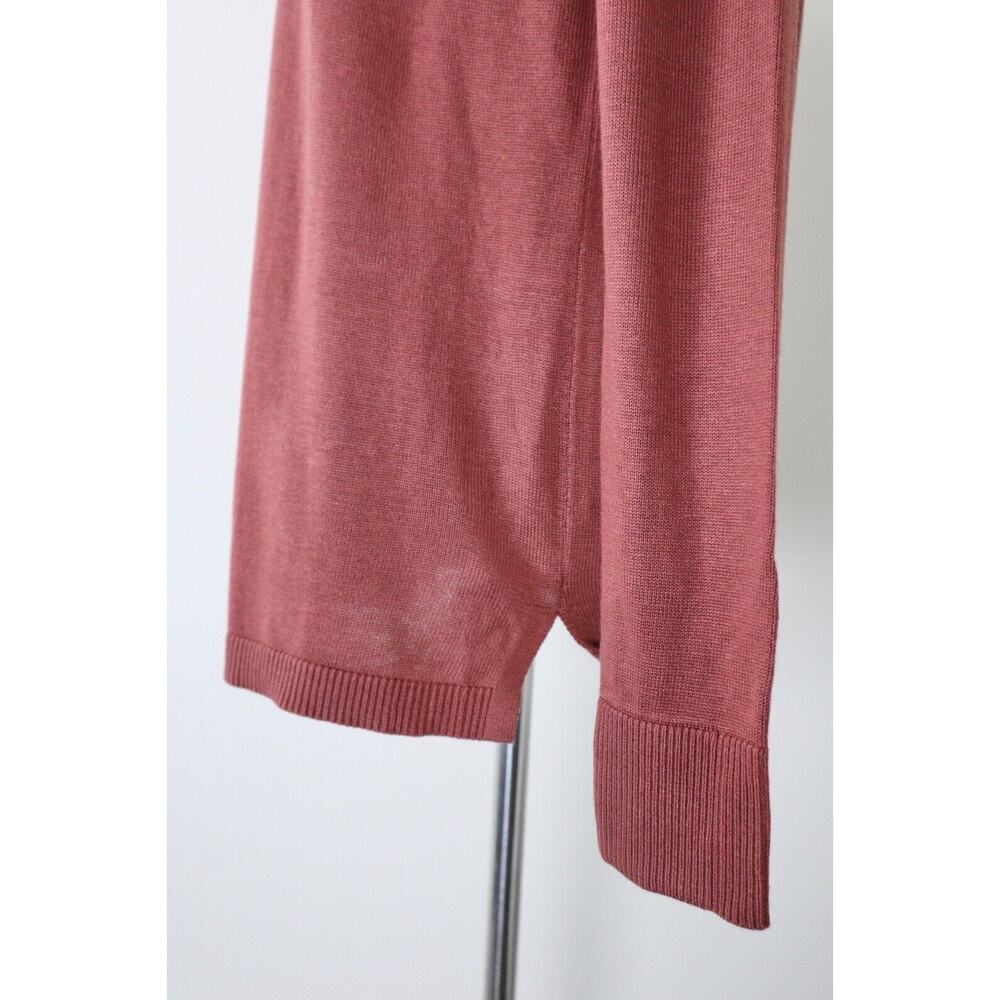 Lululemon Size 6 Back To Balance Sweater Open Back Knit Rustic Clay - Picture 6 of 12